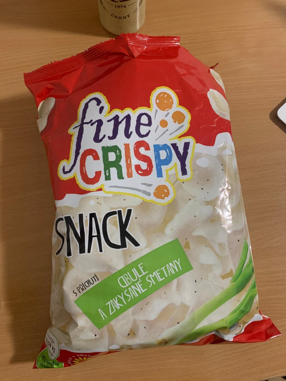 Фото - Snack s prichuti cibule a zakysane smetany Fine Crispy