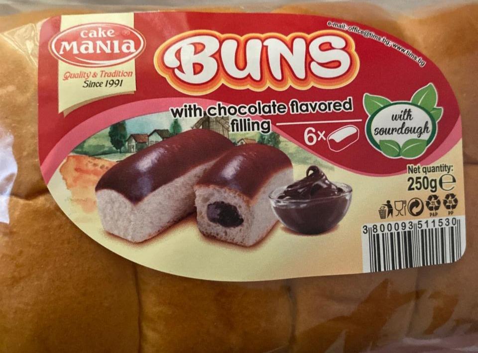 Фото - Buns with chocolate-flavored filling 6 pcs Cake mania