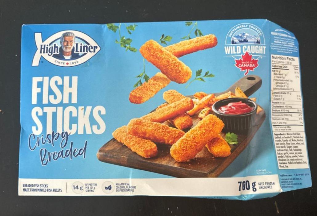 Фото - Палички рибні Fish Sticks High Liner