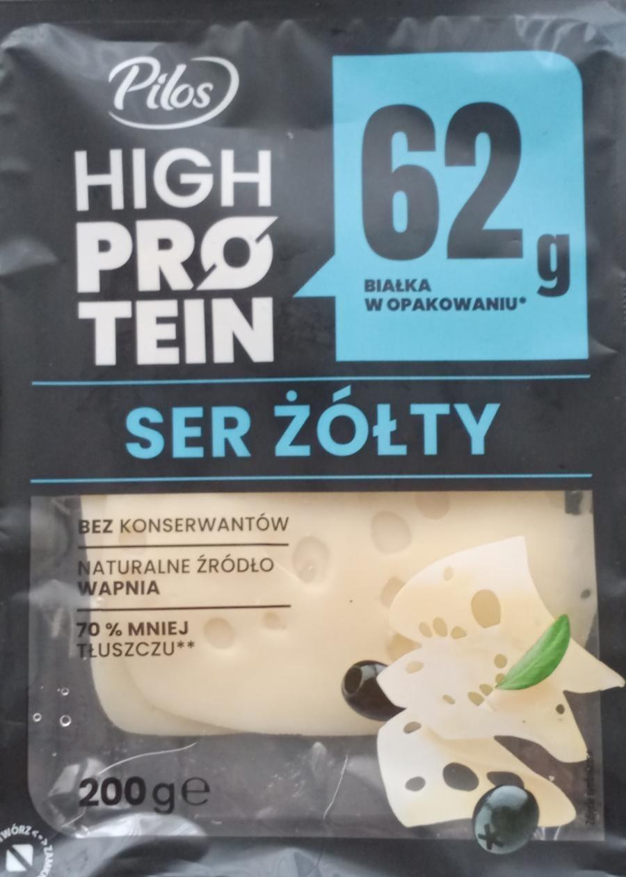 Фото - Ser Żółty High Protein Pilos