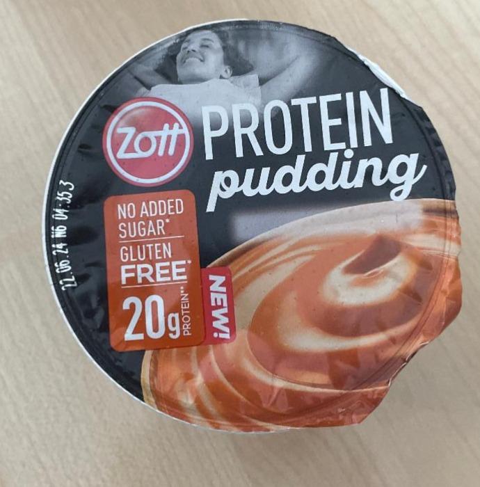 Фото - Пудинг протеїновий карамельний Protein Pudding Zott