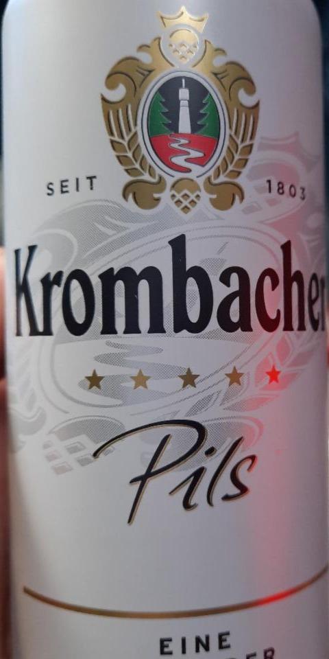 Фото - Пиво 4.8% German Pils Krombacher