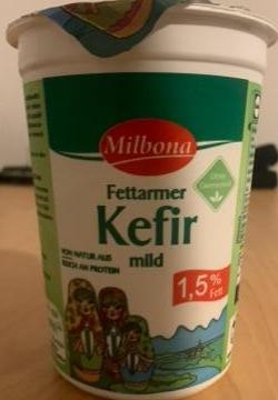 Фото - Кефір 1.5% Kefir Mild Milbona