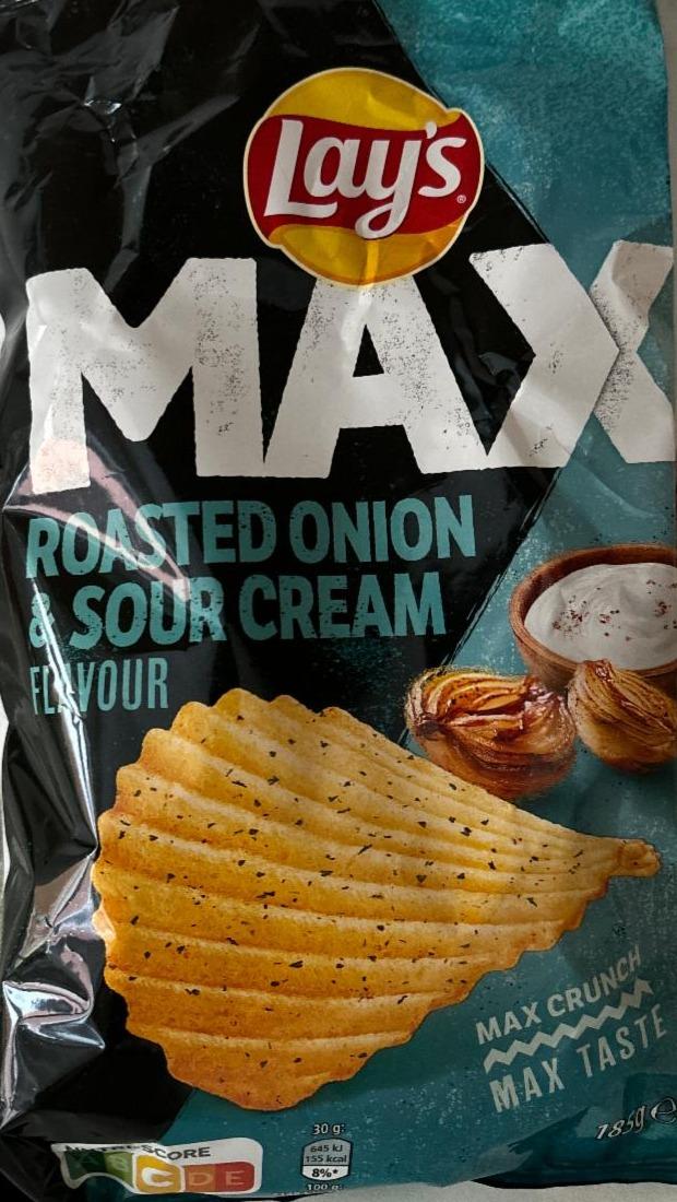 Фото - Max roasted onion&sour cream Lay's