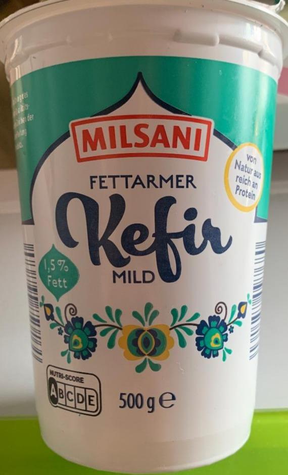 Фото - Fettarmer kefir mild 1.5% fett Milsani