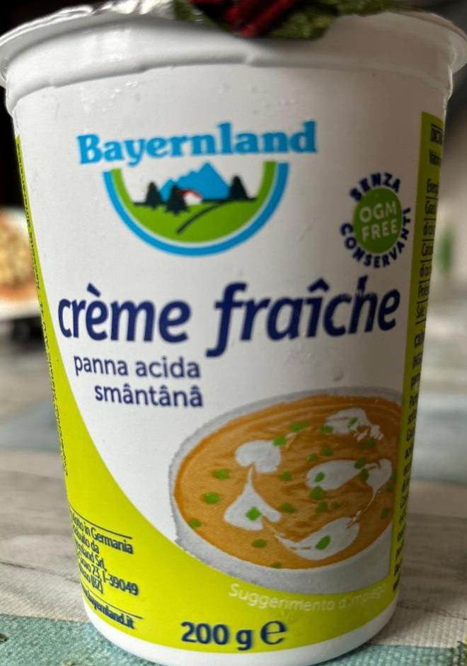 Фото - Creme Fraiche panna acida smantana Bayernland