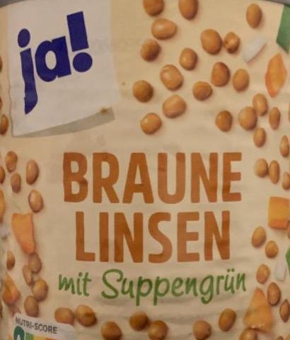 Фото - Braune linsen mit suppengrün Ja!