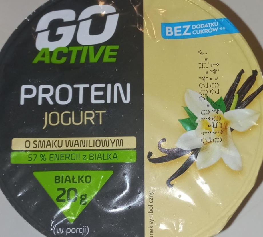 Фото - Protein jogurt o smaku waniliowym Go active