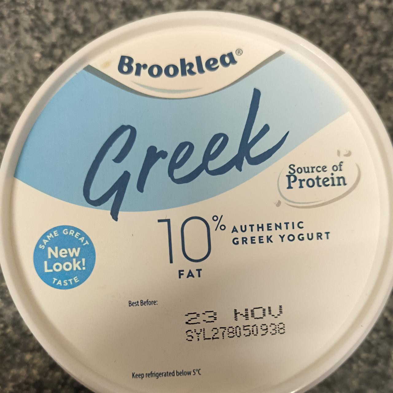 Фото - Йогурт 10% грецький Greek Brooklea