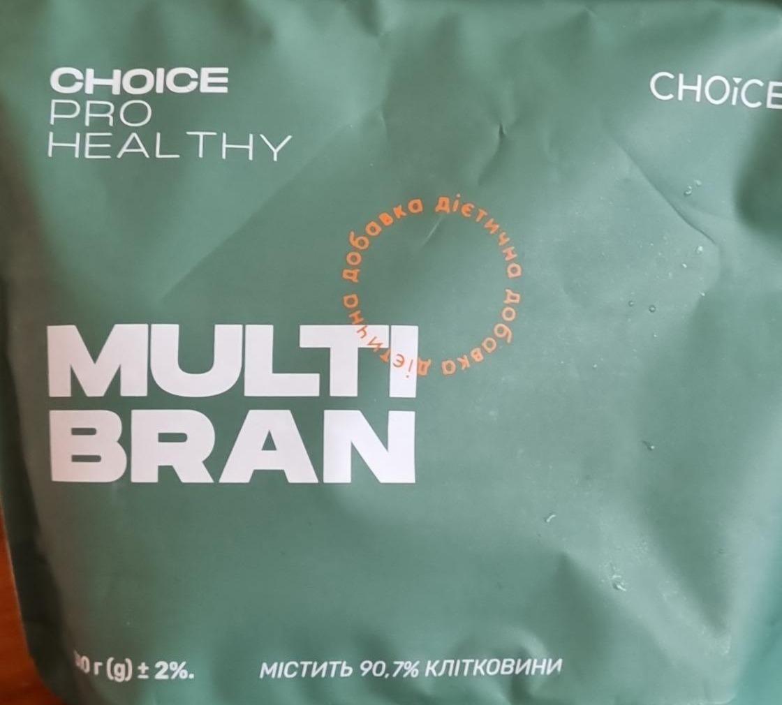 Фото - Дієтична добавка pro healthy multi bran Choice