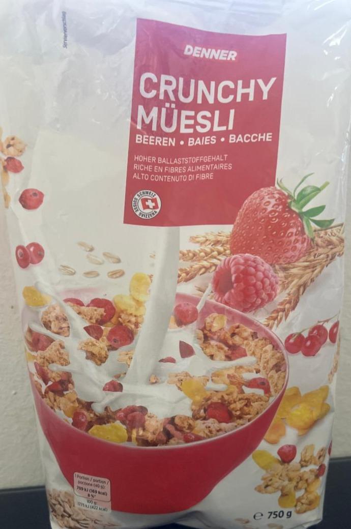 Фото - Crunchy Müesli Denner