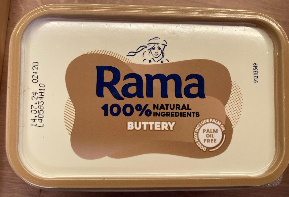 Фото - Rama buttery 100% natural ingredients