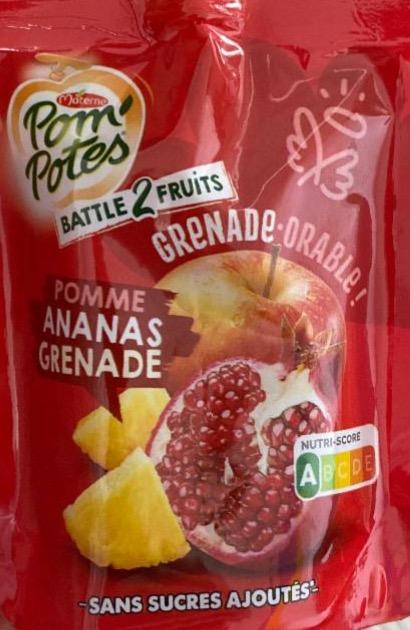 Фото - Pomme ananas grenade grenade orable Materne