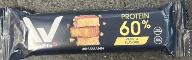 Фото - Батончик протеїновий 60% Protein Bar Vanilla Flavour Rossmann