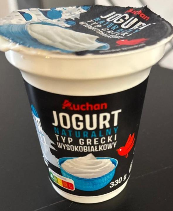 Фото - Jogurt naturalny typ grecki wysokobialkowy Auchan