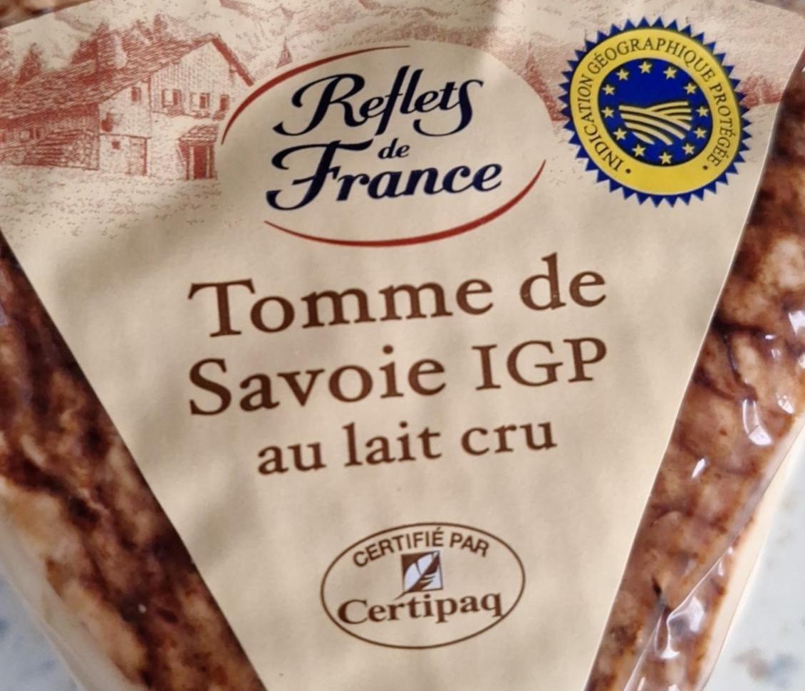 Фото - Tomme de savoie igr au lait cru Reflets de France