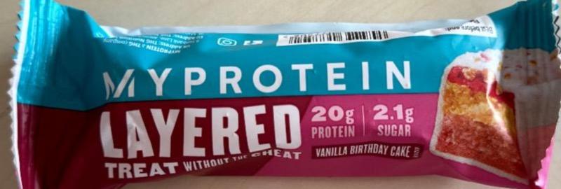 Фото - 6 Layered Vanilla Birthday Cake MyProtein