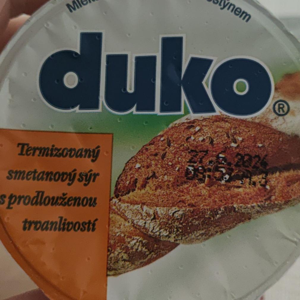 Фото - Termizovaný smetanový sýr přírodní Duko