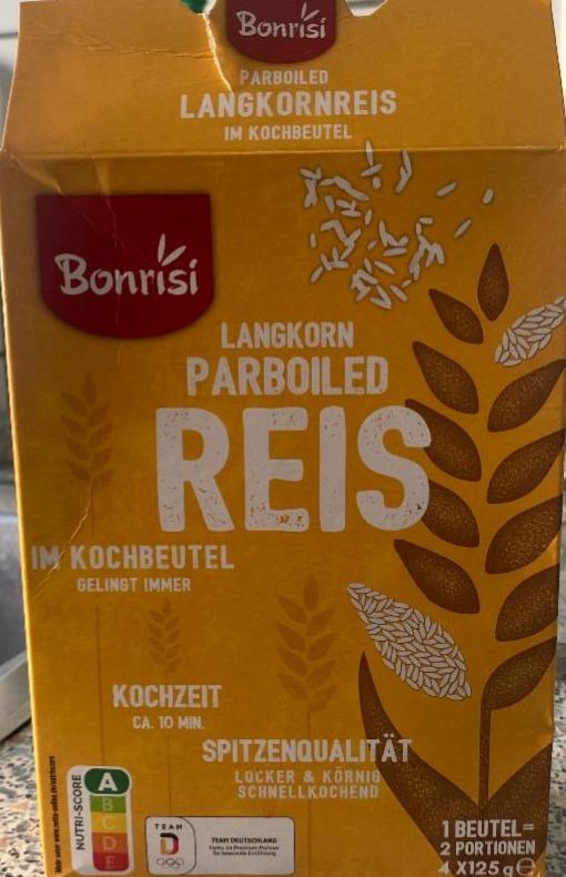 Фото - Reis lañģkorn parboiled reis Bonrisi