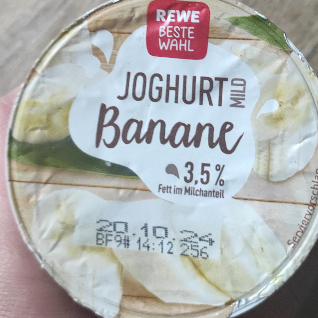 Фото - Joghurt mild banane REWE Beste Wahl