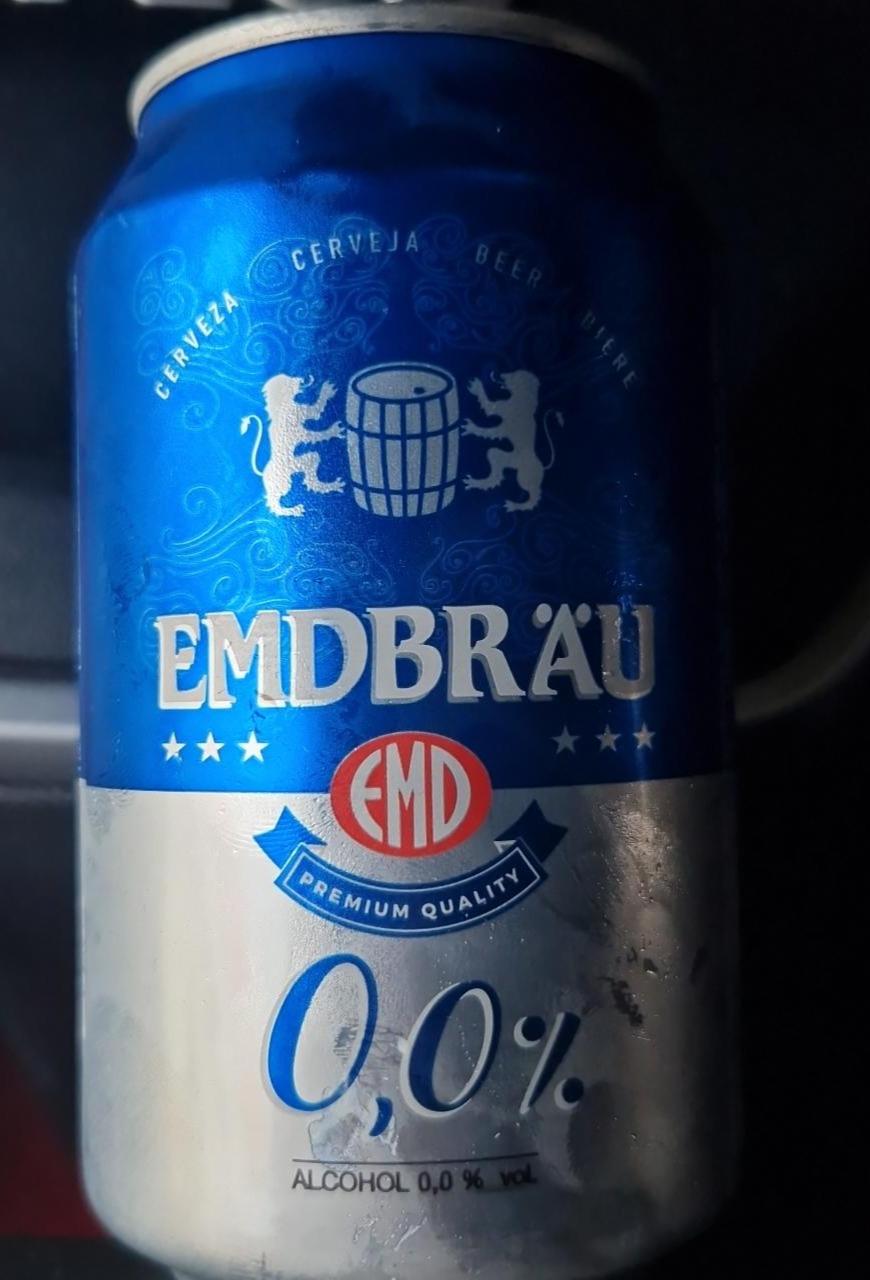 Фото - Пиво безалкогольне 0.0% Emdbrau