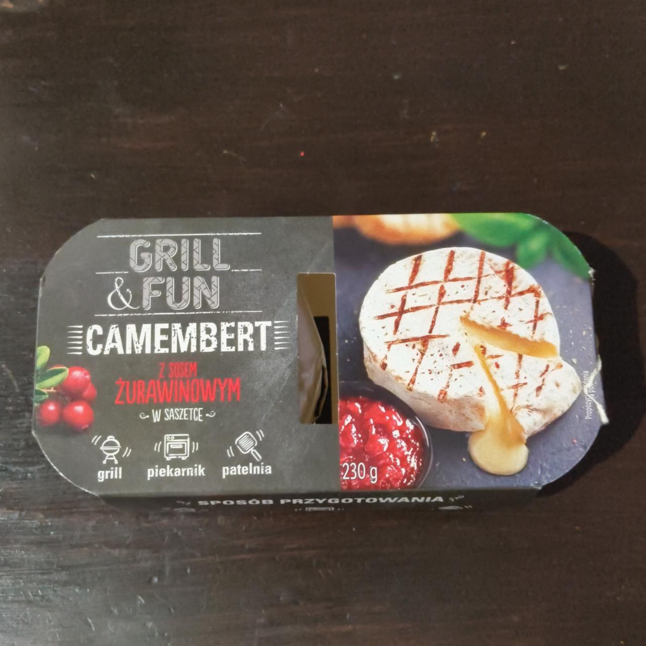 Фото - Camembert z sosem zurawinowym w saszetce Grill & Fun