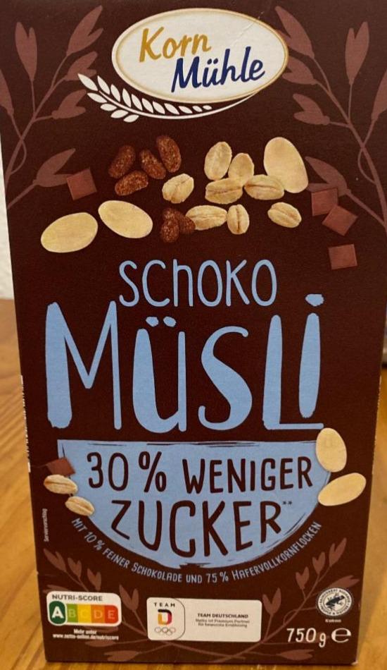 Фото - Schoko müsli Kornmühle Netto