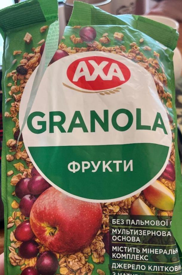 Фото - Гранола Фрукти Granola Axa