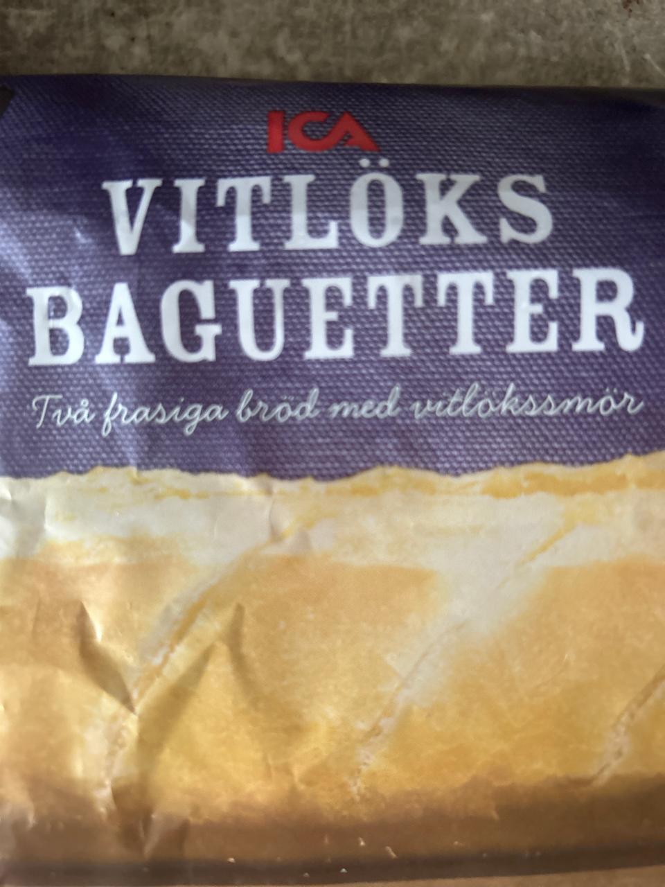 Фото - Vitlöks baguetter ICA