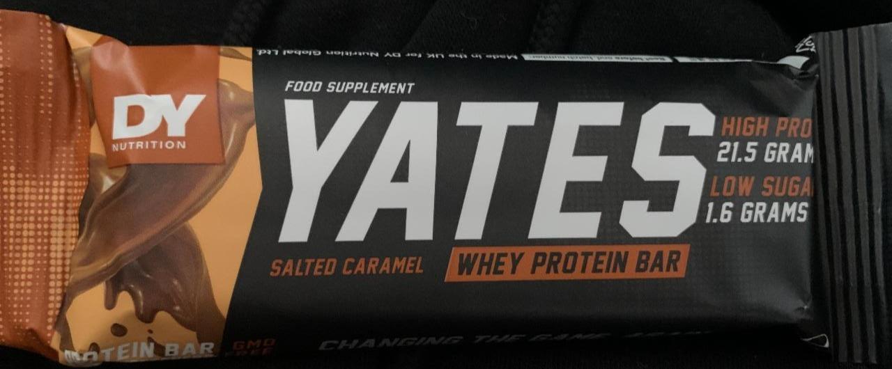 Фото - Протеїновий батончик Whey Protein Bar Salted Caramel Dorian Yates DY Nutrition