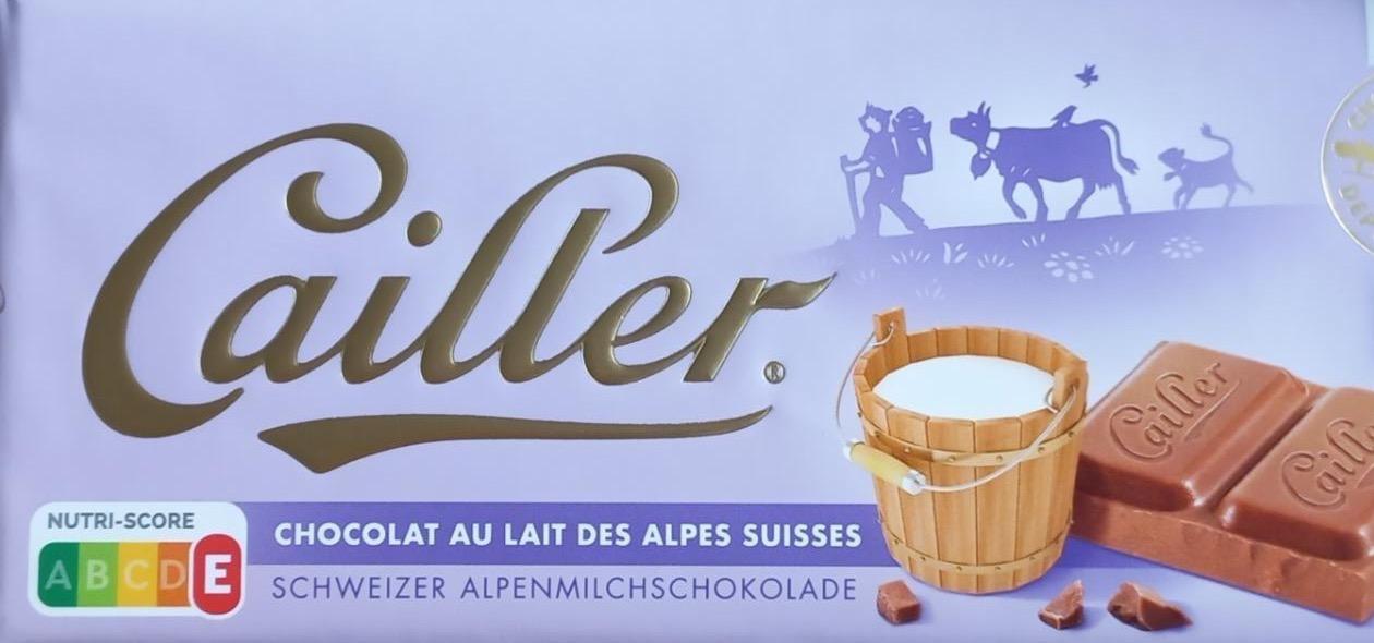 Фото - Chocolat au lait des alpes suisses Caifler