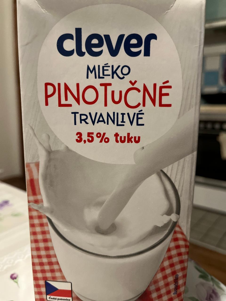 Фото - Mleko 3.5% plnotucne trvanlive Clever