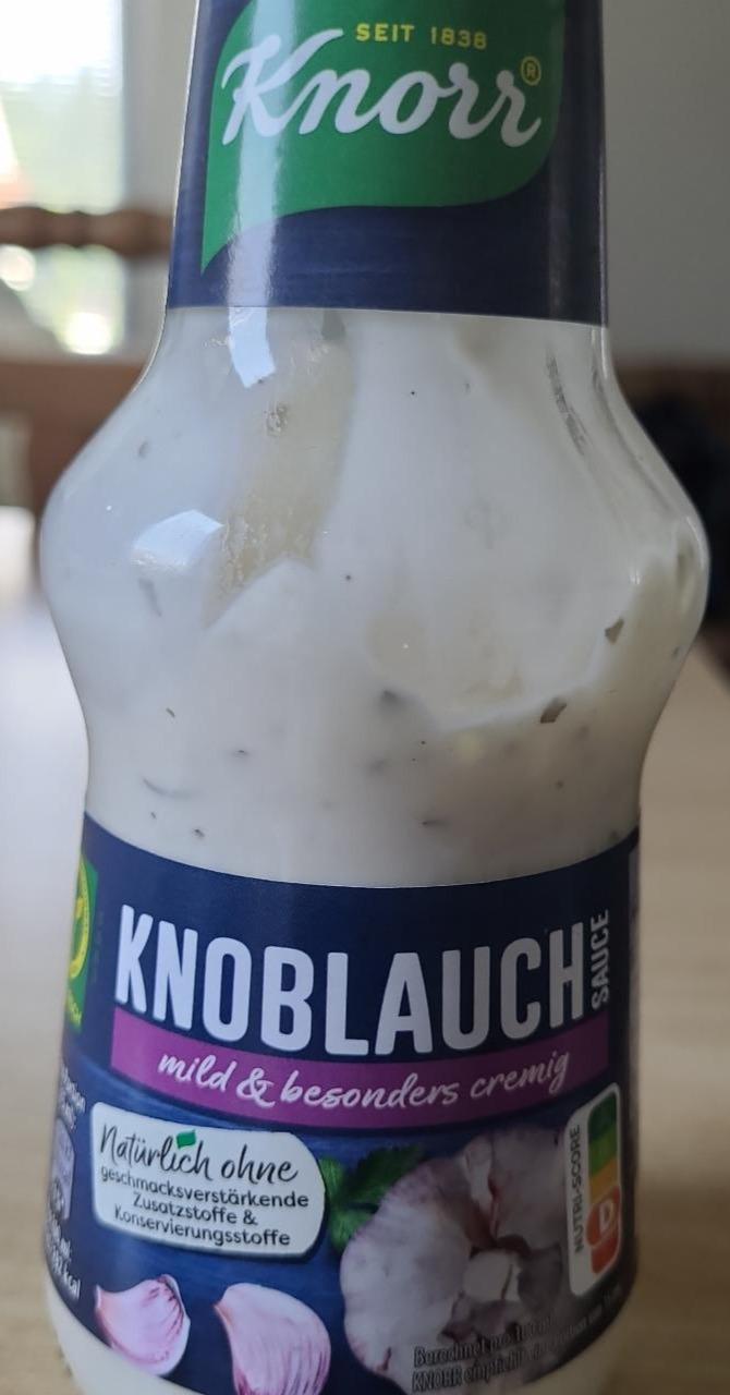 Фото - Knoblauchsauce mild besonders cremig Knorr