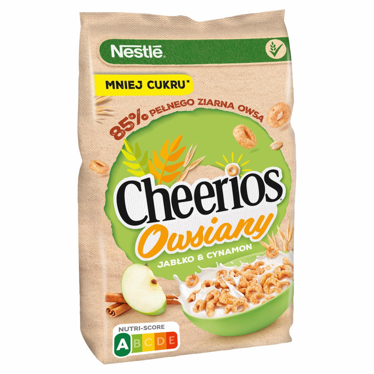 Фото - Cheerios Owsiany Płatki śniadaniowe jabłko & cynamon Nestlé