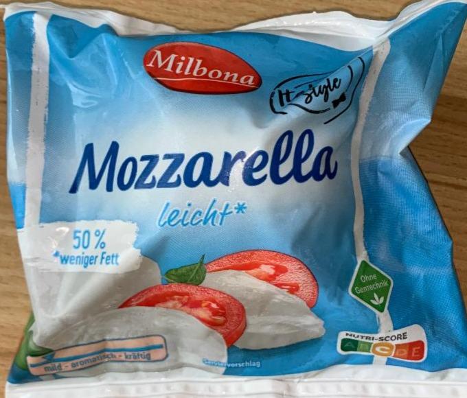 Фото - Сир м'який Mozzarella Milbona