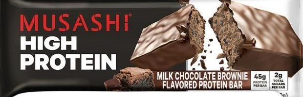 Фото - High Protein Bar Milk Chocolate Brownie Musashi