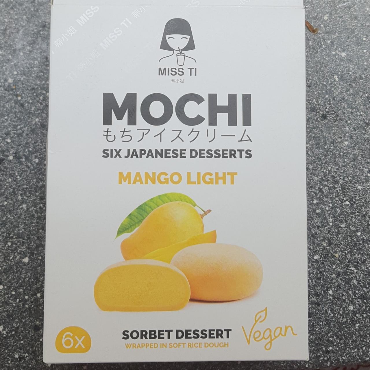 Фото - Sorbet z mango o niskiej zawartości tłuszczu w cieście ryżowym Miss ti