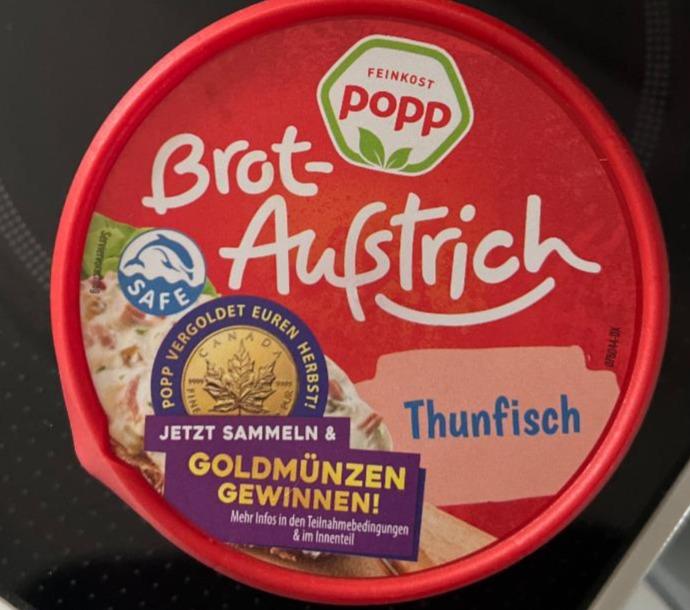 Фото - Brotaufstrich Thunfisch Popp