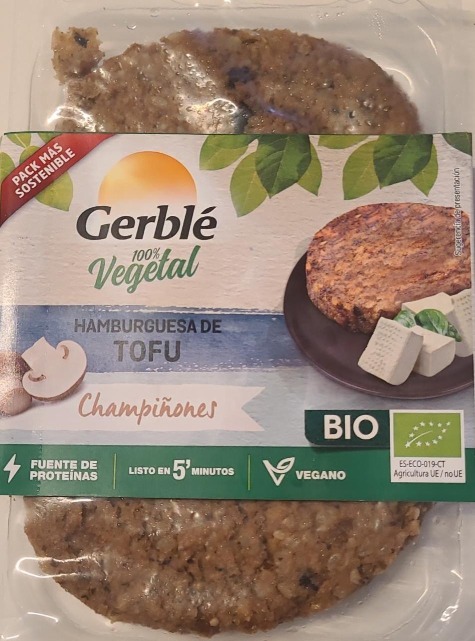 Фото - Hamburguesa de tofu Gerblé