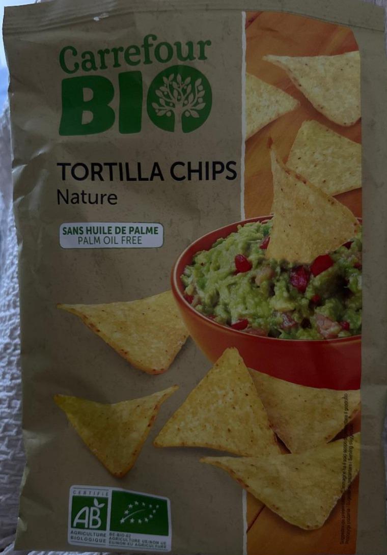 Фото - Tortilla chips nature Carrefour BIO