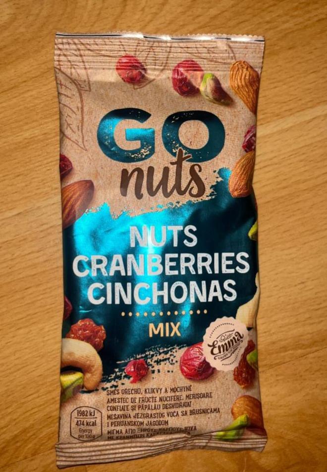 Фото - Nuts Cranberries Cinchonas Mix Go Nuts