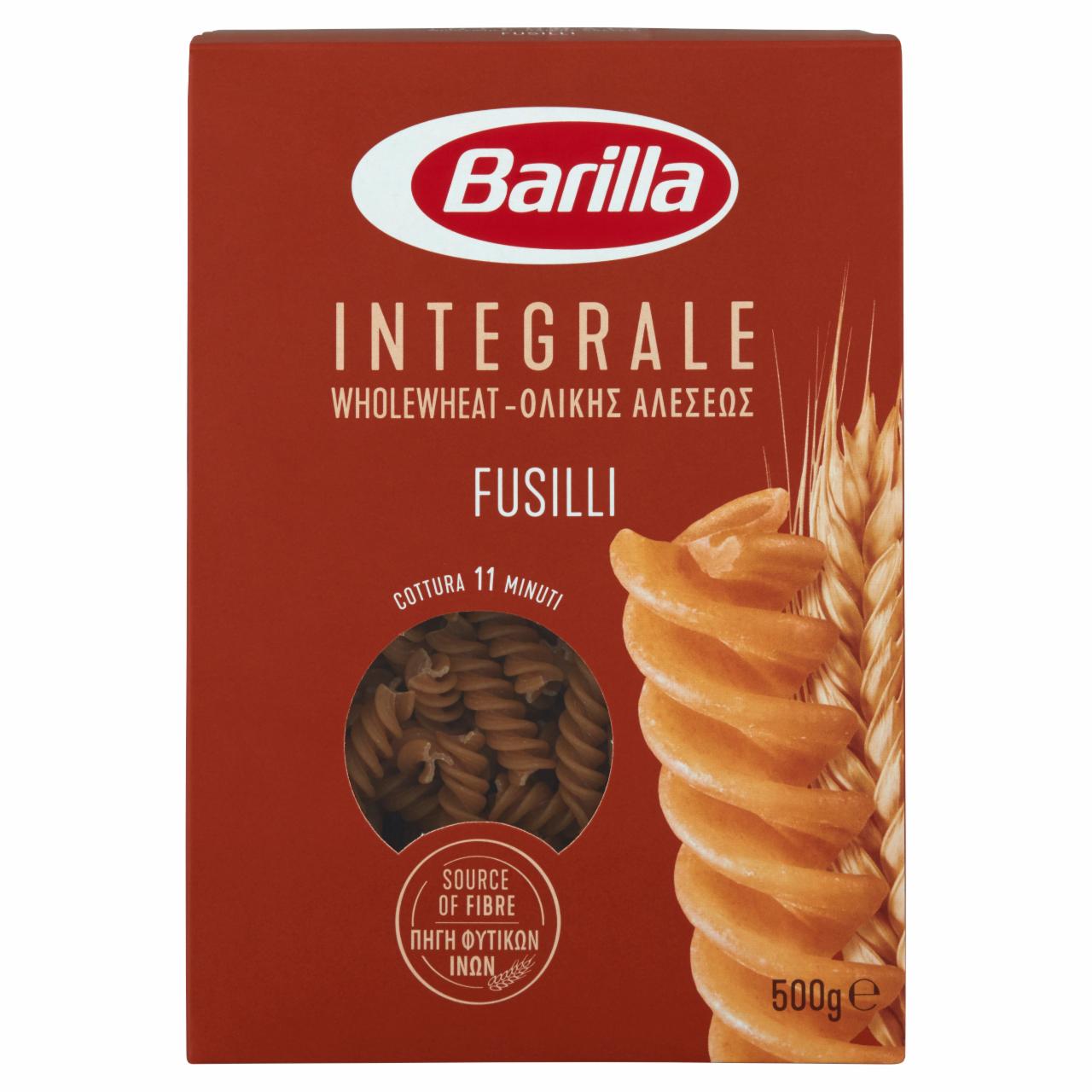 Фото - Макарони Integrale Fusilli цільнозернові Barilla