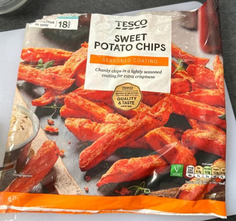 Фото - Sweet potato chips Tesco