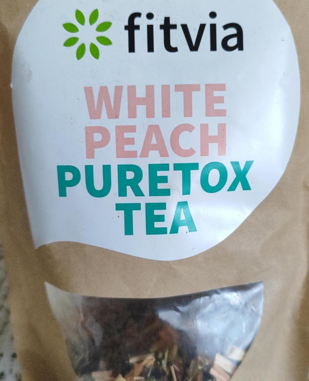 Фото - White Peach Puretox Tea Fitvia