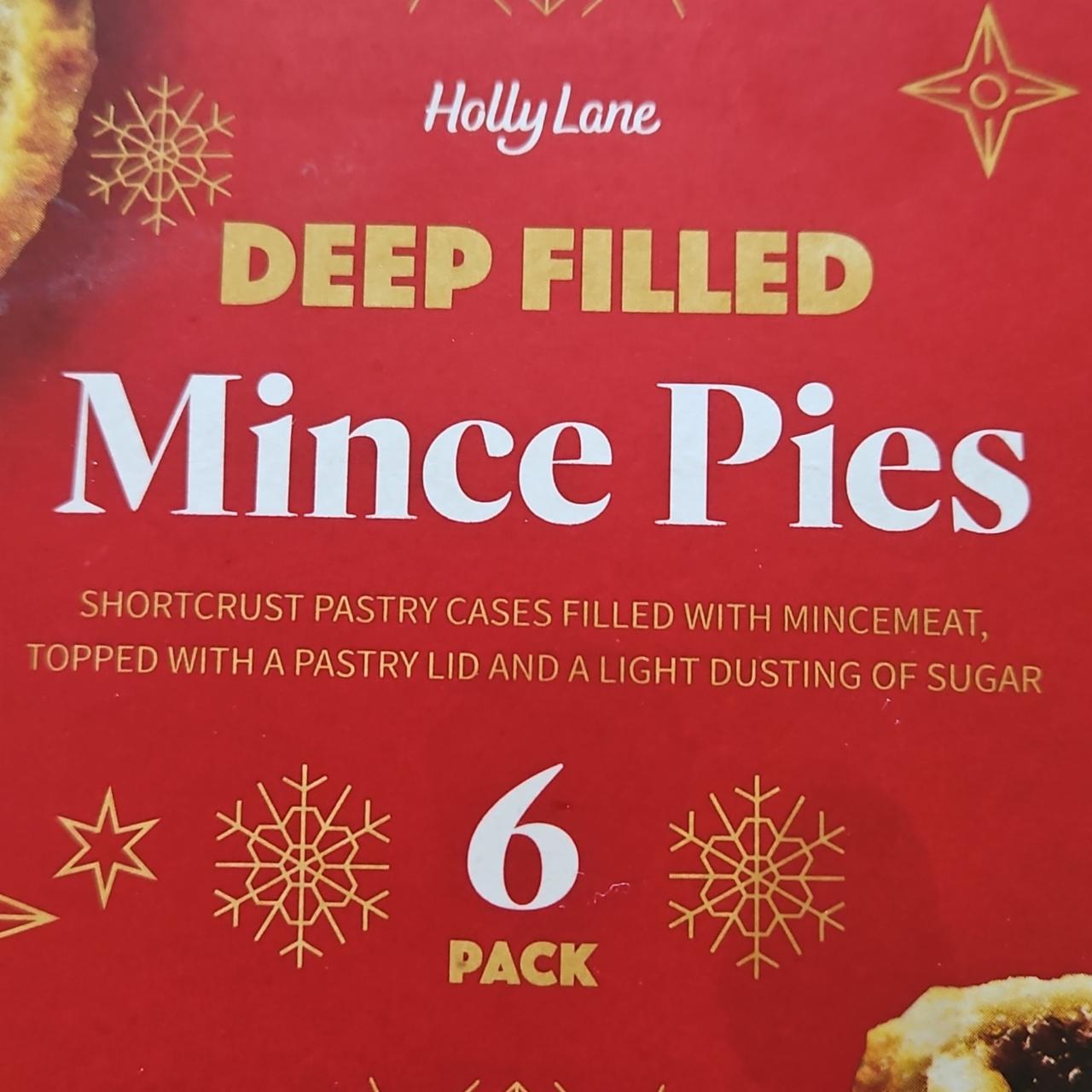 Фото - Deep filled mince pies Holly Lane