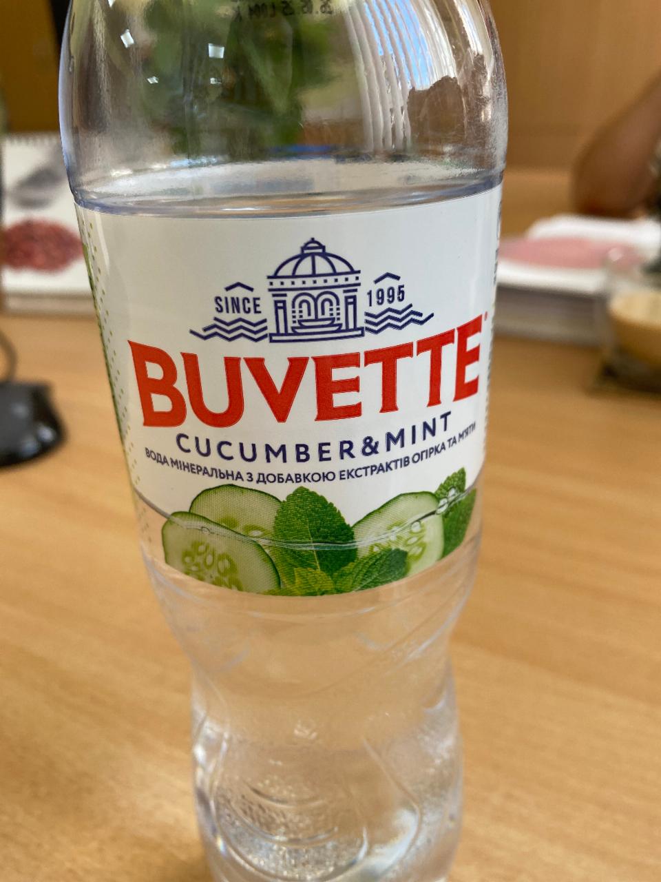 Фото - Напій безалкогольний слабогазований Cucumber&Mint Buvette