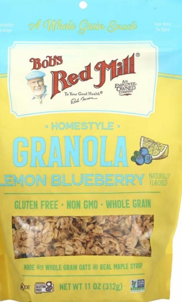 Фото - Granola lemon blueberry Bob´s Red Mill