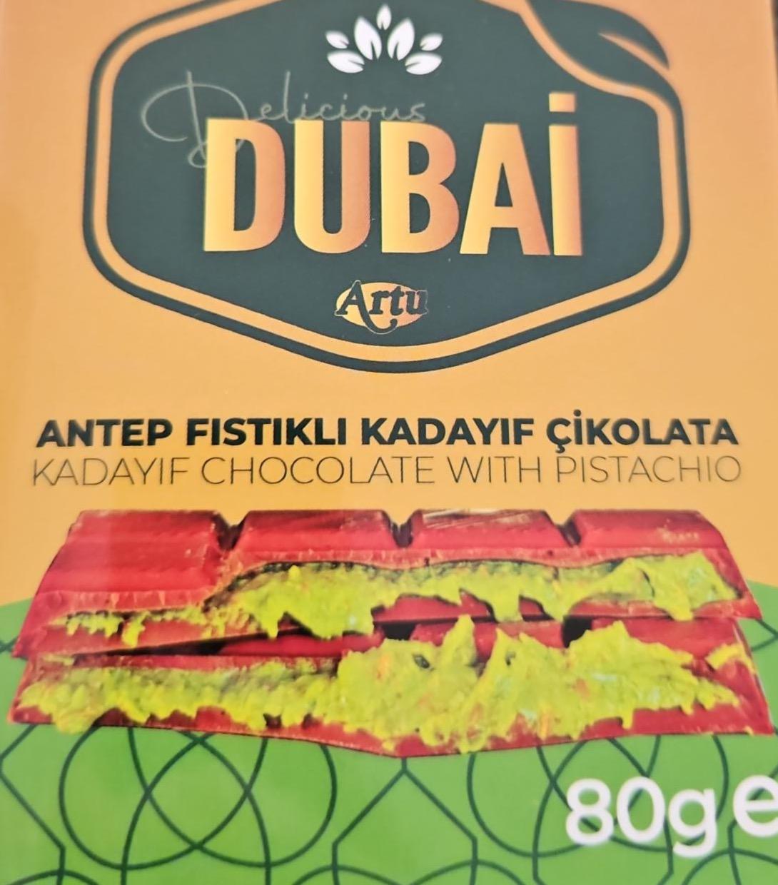 Фото - Dubai antep fistikli kadayif çikolata Artu