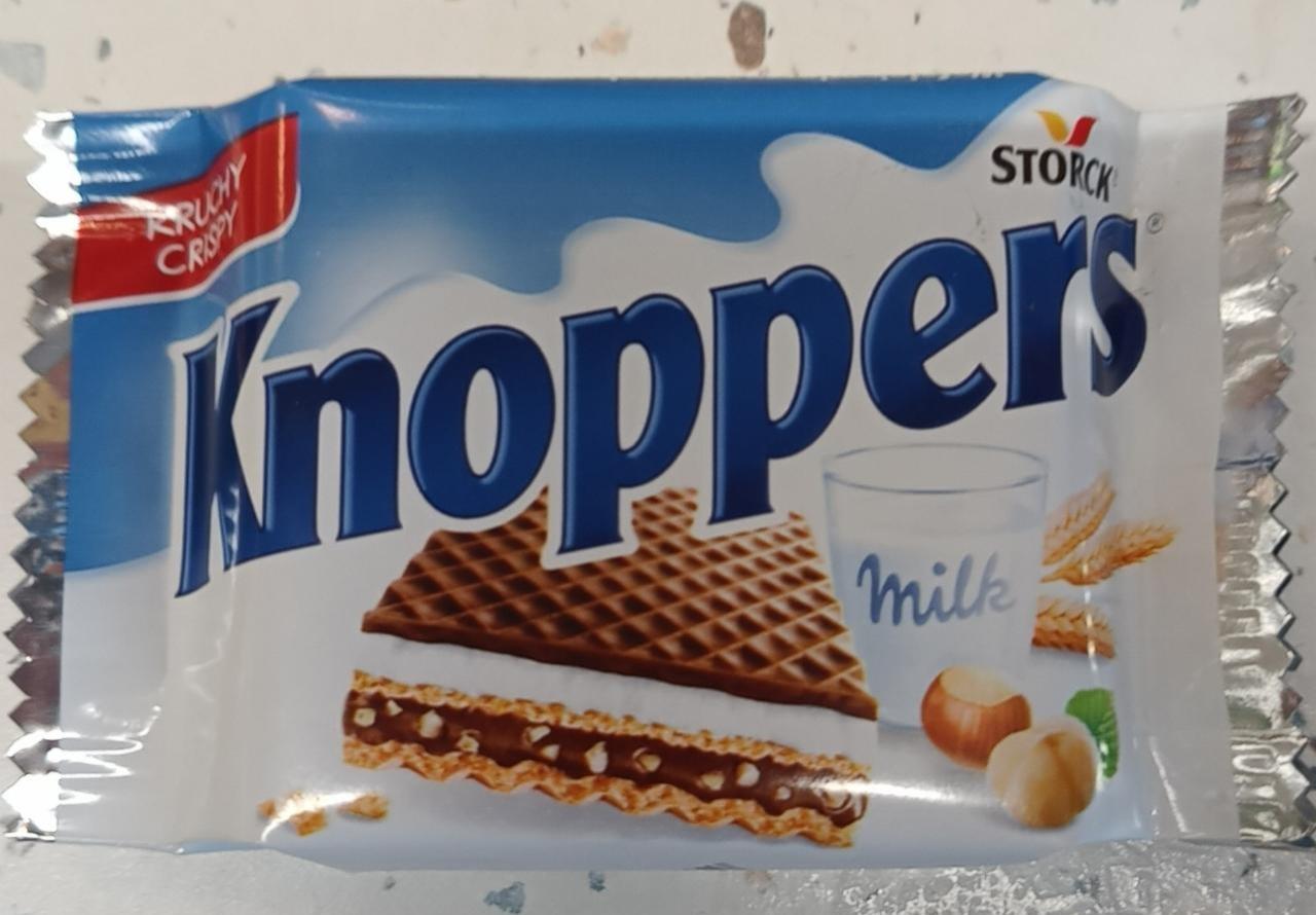 Фото - Wafelek mleczno-orechowy Knoppers Storck