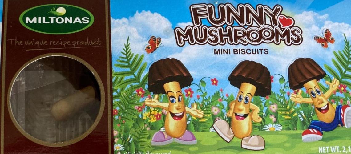 Фото - Funny mushrooms mini biscuits Miltonas